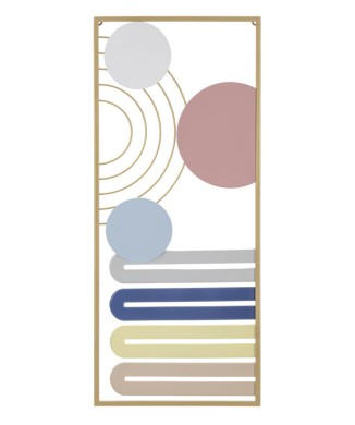 PANNEAU MURAL COLORÉ -B-