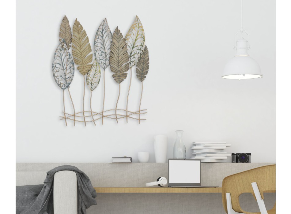 FEUILLES EN FER ET PANNEAUX DE BOIS -C-