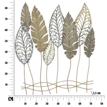 FEUILLES EN FER ET PANNEAUX DE BOIS -C-