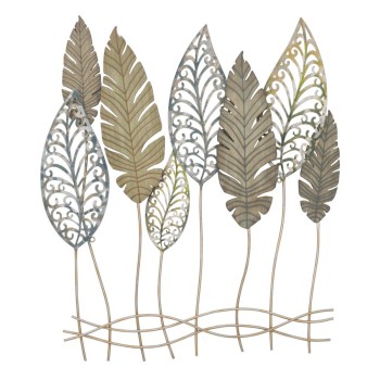 FEUILLES EN FER ET PANNEAUX DE BOIS -C-