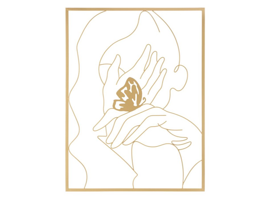 PANNEAU DE FER MAINS SUR LE VISAGE