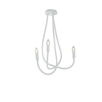 Plafonnier blanc Lover 3 x E14 15 x 15 x 100 cm
