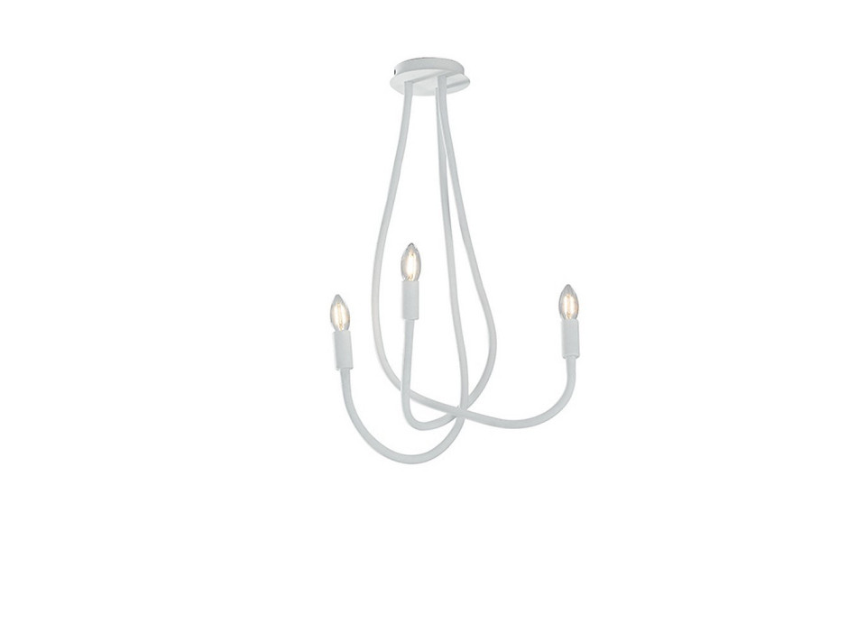Plafonnier blanc Lover 3 x E14 15 x 15 x 100 cm