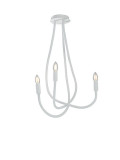 Plafonnier blanc Lover 3 x E14 15 x 15 x 100 cm