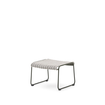 Repose-pieds Maurina en acier galvanisé