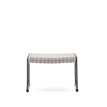 Repose-pieds Maurina en acier galvanisé