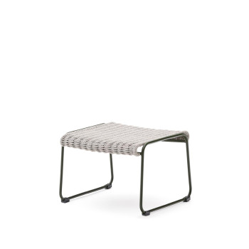 Repose-pieds Maurina en acier galvanisé