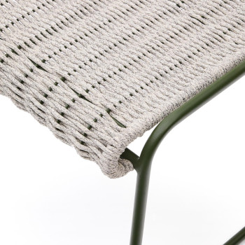 Repose-pieds Maurina en acier galvanisé