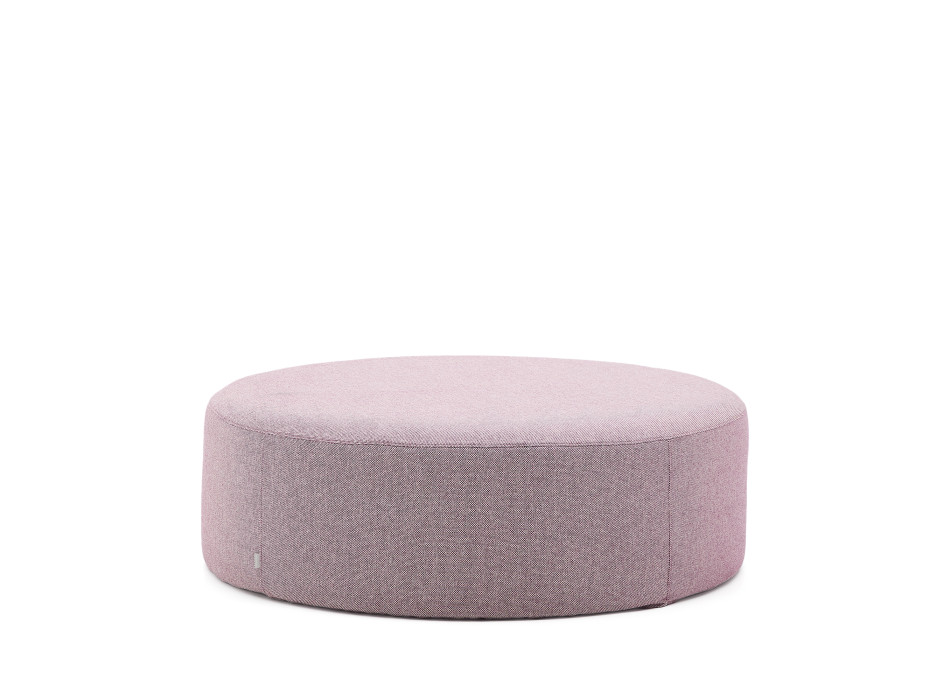 Repose-pieds Kaeli déhoussable, violet, Ø120 cm