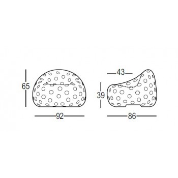 FAUTEUIL AIRBALL 6284 LIGHT PLUST