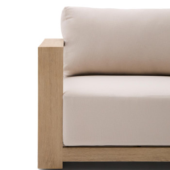 Fauteuil Amber en bois d'acacia massif finition claire FSC 100%