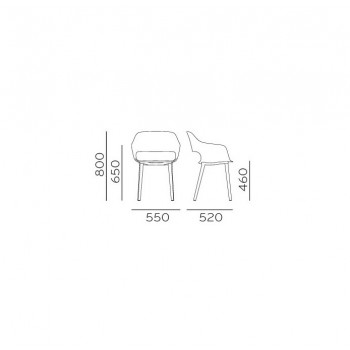 FAUTEUIL BABILA 2755 PEDRALI