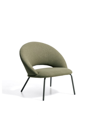 Fauteuil Bonali en chenille