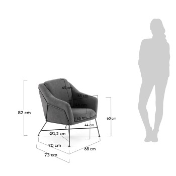 Fauteuil Brida