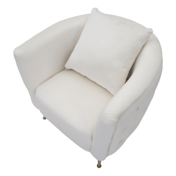FAUTEUIL CRÈME BUCAREST