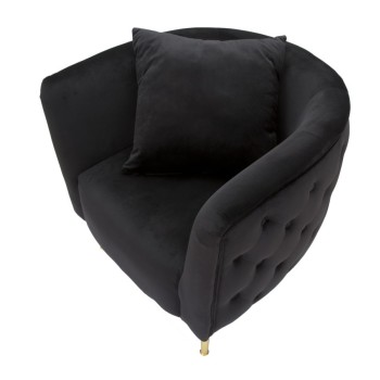 FAUTEUIL BUCAREST NOIR