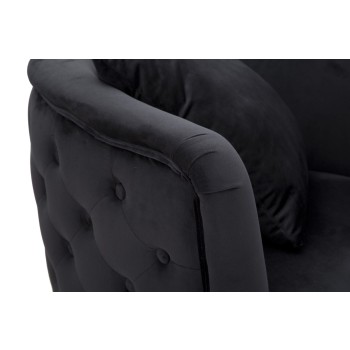 FAUTEUIL BUCAREST NOIR