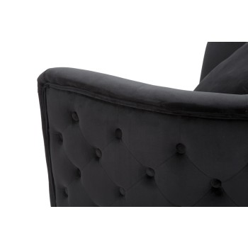 FAUTEUIL BUCAREST NOIR