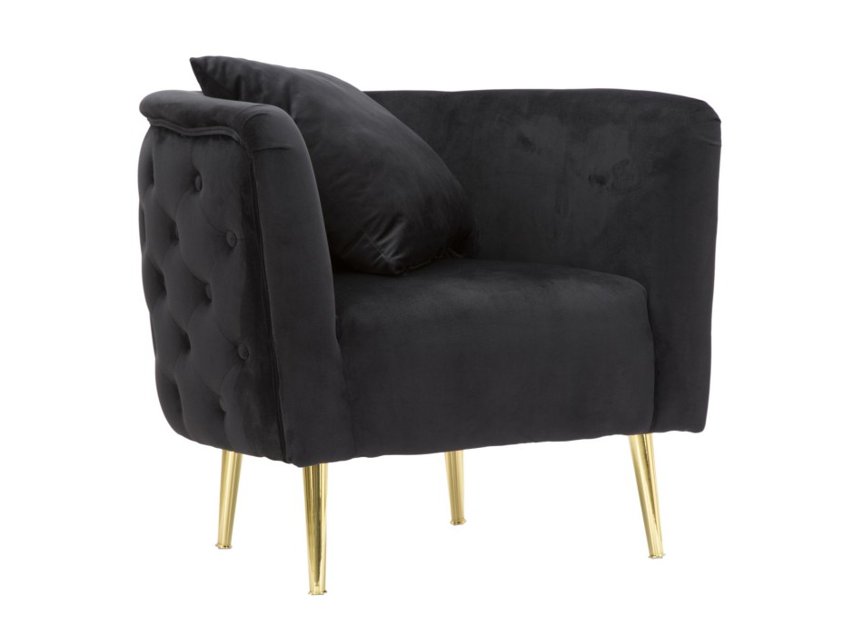 FAUTEUIL BUCAREST NOIR