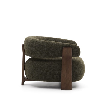 Fauteuil en chenille de granit