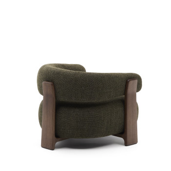 Fauteuil en chenille de granit