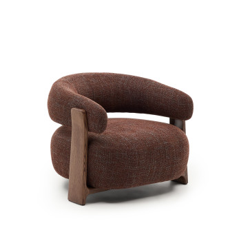 Fauteuil en chenille de granit