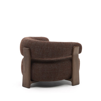 Fauteuil en chenille de granit