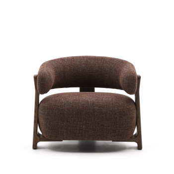 Fauteuil en chenille de granit