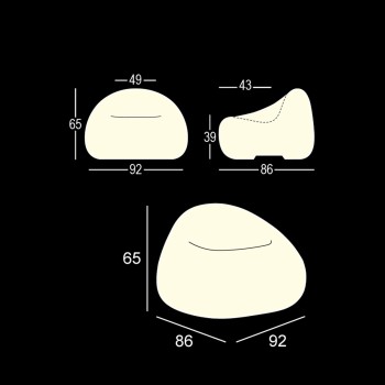 FAUTEUIL FAUTEUIL GUMBALL FAUTEUIL AVEC KIT D'ÉCLAIRAGE PLUST