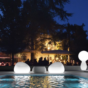 GUMBALL FAUTEUIL LUMINEUX AVEC KIT D'ÉCLAIRAGE PLUST