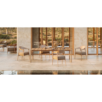 Fauteuil rembourré AFRICA collection VONDOM