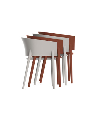 Collection de chaises AFRICA de VONDOM