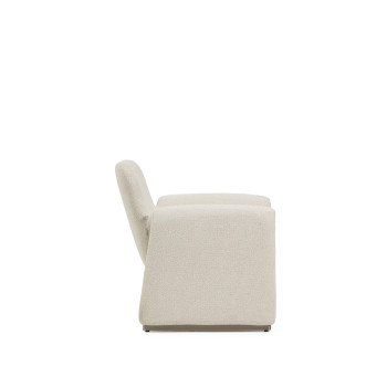 Fauteuil Melvia en chenille