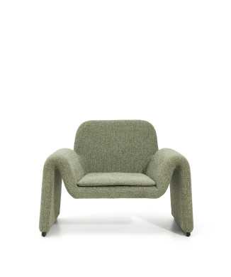 Fauteuil Melvia en chenille