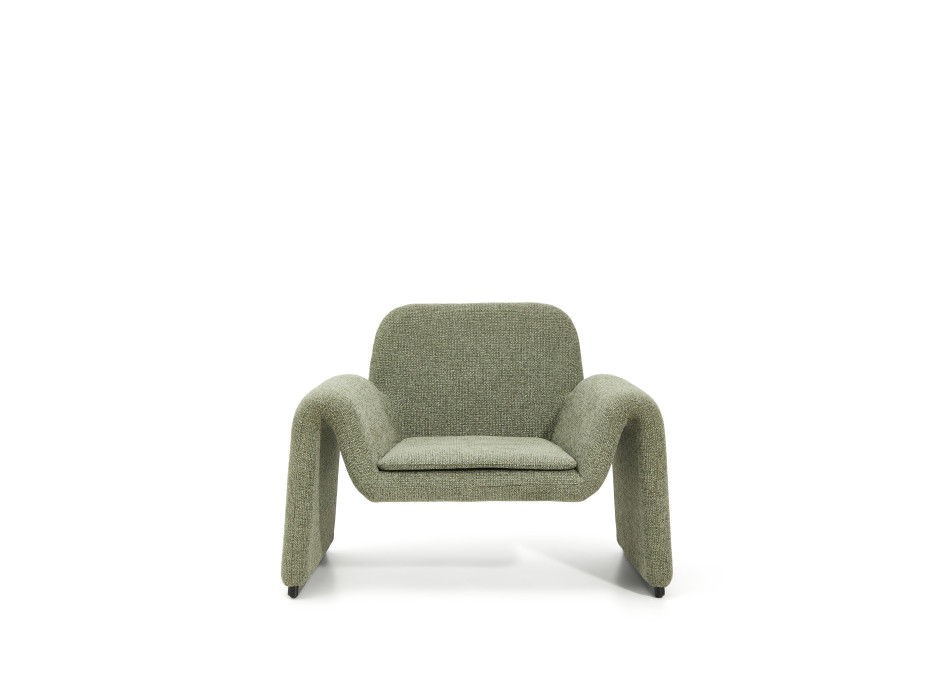 Fauteuil Melvia en chenille