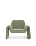 Fauteuil Melvia en chenille