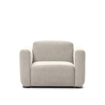 Fauteuil modulaire Neom beige, crédit FSC Mix