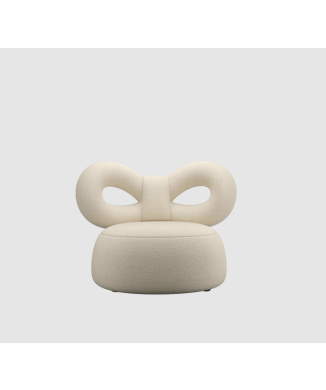 Fauteuil en tissu ruban B QEEBOO