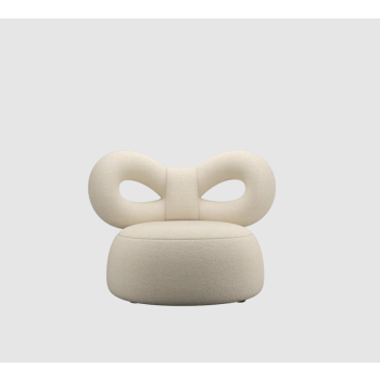 Fauteuil en tissu ruban B QEEBOO