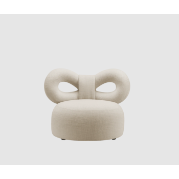 Fauteuil C en tissu ruban QEEBOO