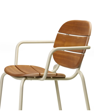 Fauteuil SI-SI' WOOD SCAB
