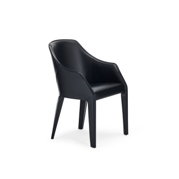 Fauteuil en cuir VITTORIA Julia Italia