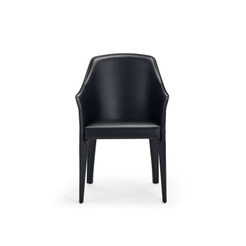 Fauteuil en cuir VITTORIA Julia Italia