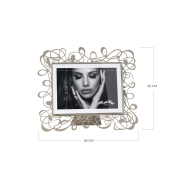 Cadre photo horizontal SCRABOCCHIO ARTS ET ARTISANAT