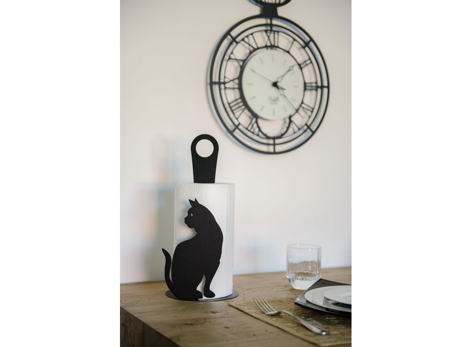 Porte-rouleau chat 11192 Arti e Mestieri