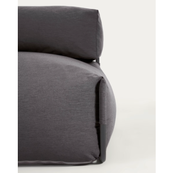Pouf de canapé carré modulable 100 % extérieur