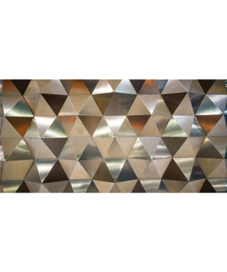Peinture 3D TRIANGLES 2 G4782 PINTDECOR