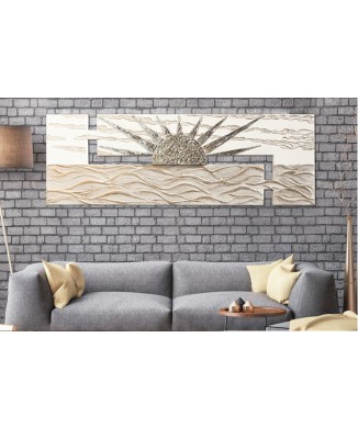 TABLEAU LEVER DU SOLEIL SUR LA MER P4672 PINTDECOR