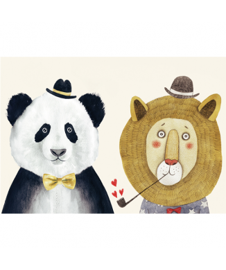 Cadre BIBO ET BUBU G3380 PINTDECOR