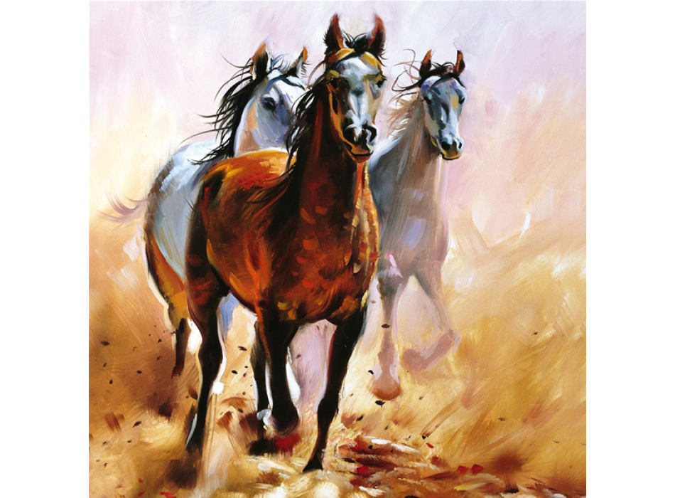 Image HORSE RACING G2002 PINTDECOR
